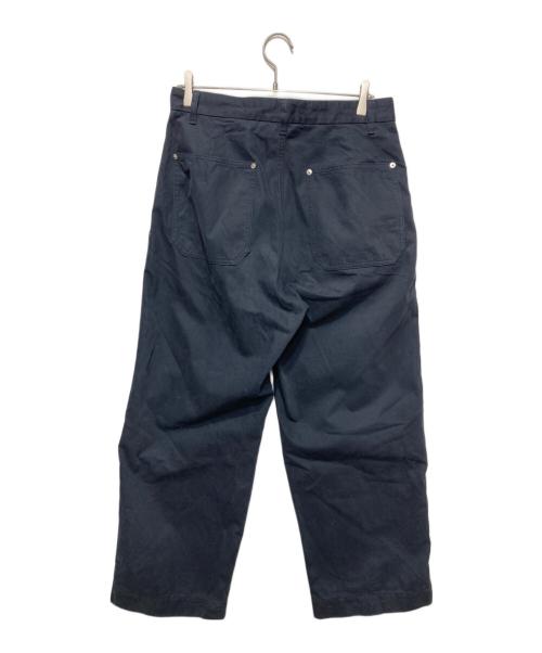 FOLL（フォル）foll (フォル) peach skin bio wardrobe chino ネイビー サイズ:2の古着・服飾アイテム