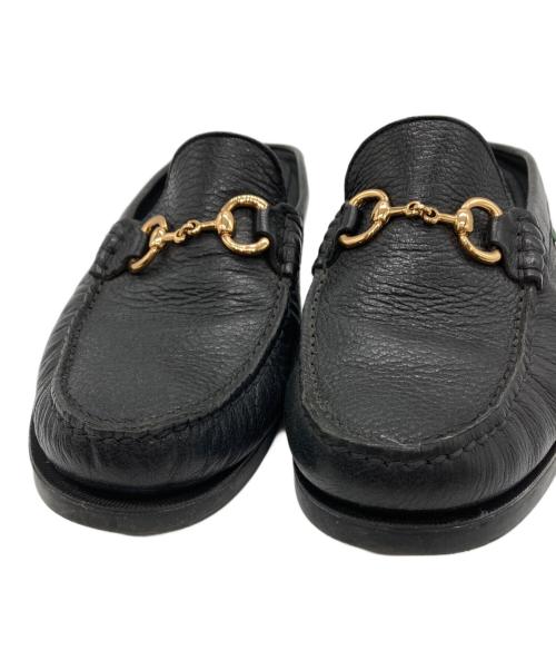 UNITED ARROWS（ユナイテッドアローズ）UNITED ARROWS (ユナイテッドアローズ) PARABOOT (パラブーツ) 別注BAHAMA BIT MULE/ビットミュール ブラック サイズ:9の古着・服飾アイテム