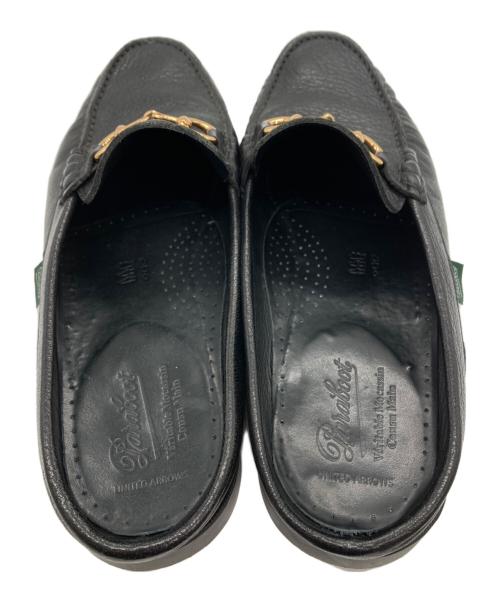 UNITED ARROWS（ユナイテッドアローズ）UNITED ARROWS (ユナイテッドアローズ) PARABOOT (パラブーツ) 別注BAHAMA BIT MULE/ビットミュール ブラック サイズ:9の古着・服飾アイテム