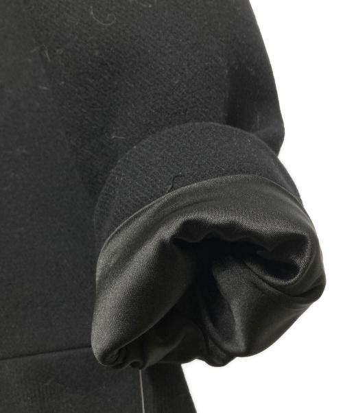 Kate Spade（ケイトスペード）Kate Spade (ケイトスペード) FAUX FUR COLLAR COAT/フォックスファーカラーコート ブラック サイズ:Mの古着・服飾アイテム