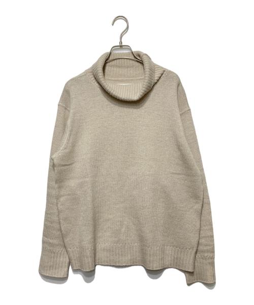 MHL（エムエイチエル）MHL (エムエイチエル) タートルネックニット アイボリー サイズ:Mの古着・服飾アイテム