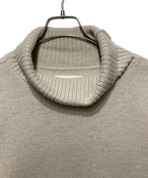 MHL（エムエイチエル）MHL (エムエイチエル) タートルネックニット アイボリー サイズ:Mの古着・服飾アイテム
