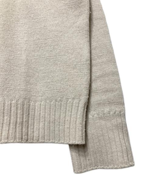 MHL（エムエイチエル）MHL (エムエイチエル) タートルネックニット アイボリー サイズ:Mの古着・服飾アイテム