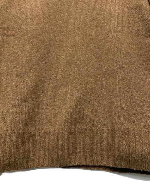 MARGARET HOWELL（マーガレットハウエル）MARGARET HOWELL (マーガレットハウエル) カシミヤ混ウールニット ブラウン サイズ:Mの古着・服飾アイテム