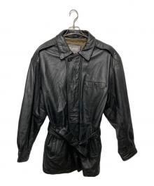 wilsons leather（ウィルソンズレザー）の古着「レザージャケット」｜ブラック