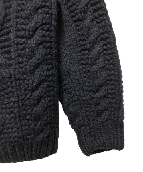 CANADIAN SWEATER（カナディアンセーター）CANADIAN SWEATER (カナディアンセーター) カウチンニットジャケット ネイビー サイズ:表記なしの古着・服飾アイテム
