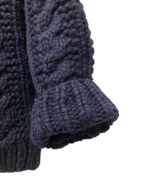 CANADIAN SWEATER（カナディアンセーター）CANADIAN SWEATER (カナディアンセーター) カウチンニットジャケット ネイビー サイズ:表記なしの古着・服飾アイテム