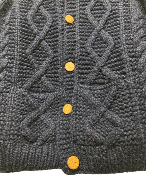 CANADIAN SWEATER（カナディアンセーター）CANADIAN SWEATER (カナディアンセーター) カウチンニットジャケット ネイビー サイズ:表記なしの古着・服飾アイテム