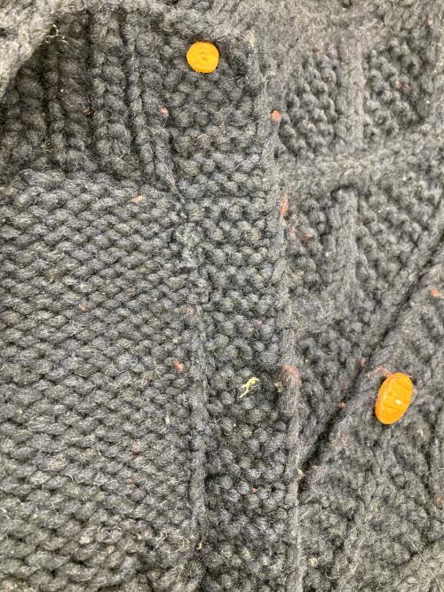 CANADIAN SWEATER（カナディアンセーター）CANADIAN SWEATER (カナディアンセーター) カウチンニットジャケット ネイビー サイズ:表記なしの古着・服飾アイテム