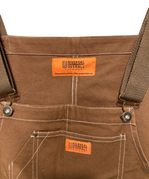UNIVERSAL OVERALL（ユニバーサルオーバーオール）UNIVERSAL OVERALL (ユニバーサルオーバーオール) オーバーオール ブラウン サイズ:Fの古着・服飾アイテム