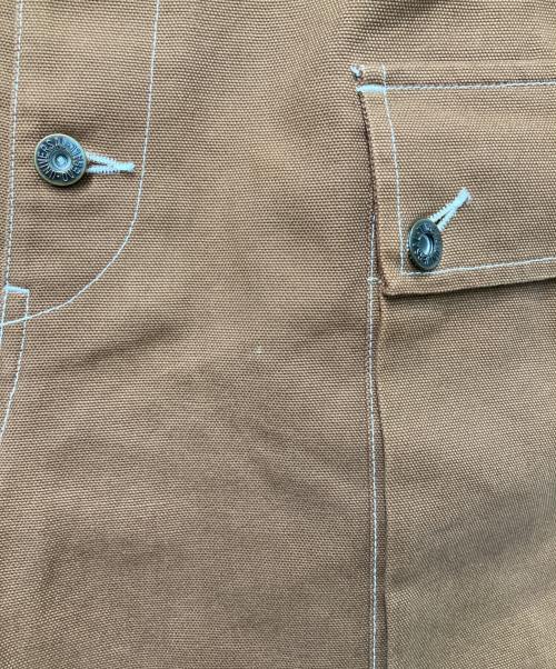 UNIVERSAL OVERALL（ユニバーサルオーバーオール）UNIVERSAL OVERALL (ユニバーサルオーバーオール) オーバーオール ブラウン サイズ:Fの古着・服飾アイテム