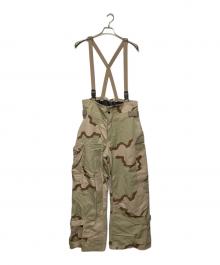 AVIREX（アヴィレックス）の古着「ミリタリーカスタムオーバーオール」｜カーキ