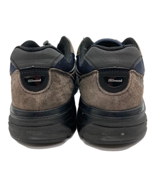 NEW BALANCE（ニューバランス）NEW BALANCE (ニューバランス) JJJJound (ジョウンド) スニーカー ブラウン×ネイビー サイズ:26.0の古着・服飾アイテム