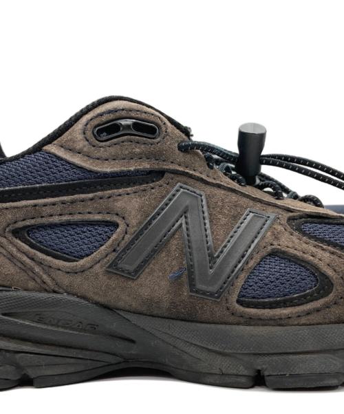 NEW BALANCE（ニューバランス）NEW BALANCE (ニューバランス) JJJJound (ジョウンド) スニーカー ブラウン×ネイビー サイズ:26.0の古着・服飾アイテム