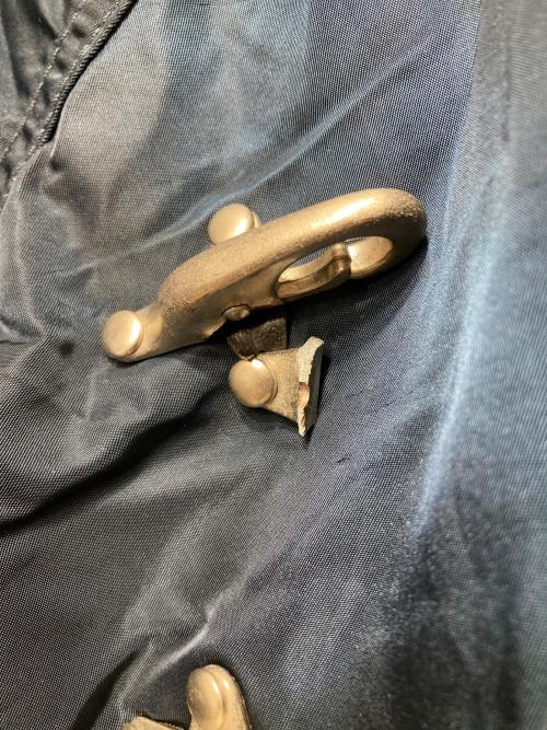 Schott（ショット）Schott (ショット) ファイヤーマンジャケット ネイビー サイズ:Lの古着・服飾アイテム