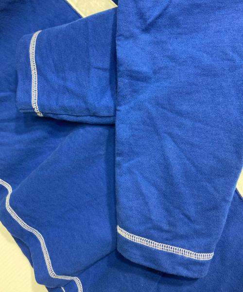 SUPREME（シュプリーム）Supreme (シュプリーム) Bar Logo Half Zip Top ネイビー サイズ:Ｍの古着・服飾アイテム