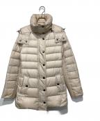 BURBERRYバーバリー）の古着「ダウンコート」｜ベージュ
