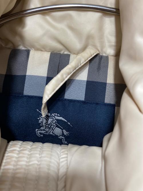 BURBERRY（バーバリー）BURBERRY (バーバリー) ダウンコート ベージュ サイズ:40の古着・服飾アイテム