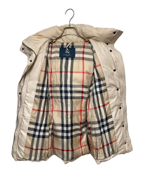 BURBERRY（バーバリー）BURBERRY (バーバリー) ダウンコート ベージュ サイズ:40の古着・服飾アイテム