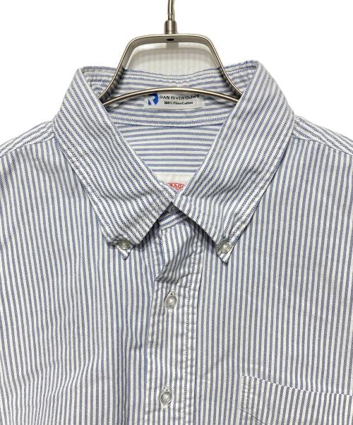 THE BAGGY（ザ バギー）THE BAGGY (ザ バギー) 半袖プルオーバーシャツ ブルー サイズ:Lの古着・服飾アイテム