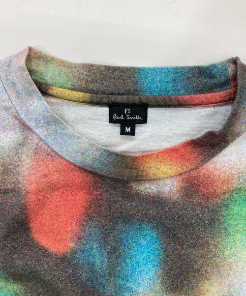 PS Paul Smith（ＰＳポールスミス）PS Paul Smith (ＰＳポールスミス) 総柄プリントTee マルチカラー サイズ:Mの古着・服飾アイテム