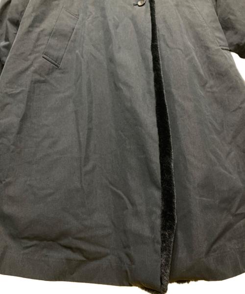 mizuiro-ind（ミズイロインド）mizuiro-ind (ミズイロインド) バックボアコート ブラック サイズ:記載なしの古着・服飾アイテム