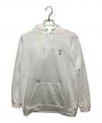 WTAPSダブルタップス）の古着「CRACK02/プルオーバーパーカー」｜ホワイト