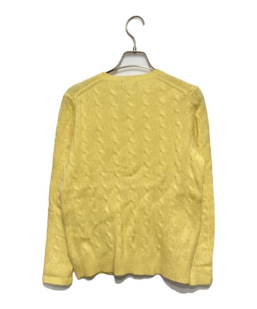 POLO RALPH LAUREN（ポロ・ラルフローレン）POLO RALPH LAUREN (ポロ・ラルフローレン) ニット イエロー サイズ:Mの古着・服飾アイテム