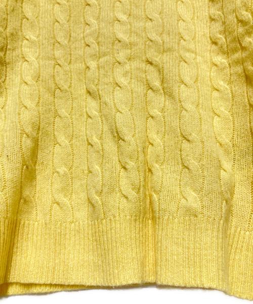 POLO RALPH LAUREN（ポロ・ラルフローレン）POLO RALPH LAUREN (ポロ・ラルフローレン) ニット イエロー サイズ:Mの古着・服飾アイテム