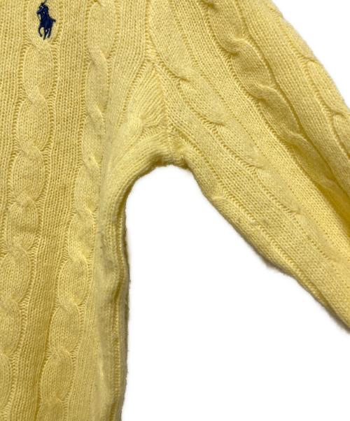 POLO RALPH LAUREN（ポロ・ラルフローレン）POLO RALPH LAUREN (ポロ・ラルフローレン) ニット イエロー サイズ:Mの古着・服飾アイテム