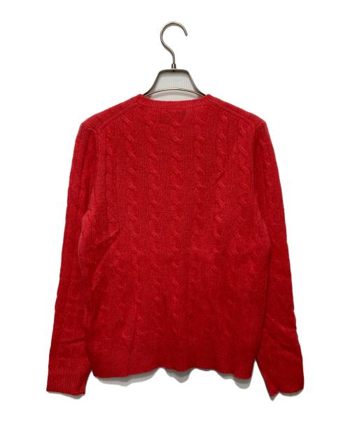 POLO RALPH LAUREN（ポロ・ラルフローレン）POLO RALPH LAUREN (ポロ・ラルフローレン) ニット ピンク サイズ:Mの古着・服飾アイテム