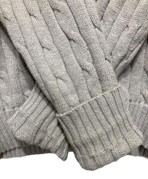 POLO RALPH LAUREN（ポロ・ラルフローレン）POLO RALPH LAUREN (ポロ・ラルフローレン) Vネックニット グレー サイズ:Lの古着・服飾アイテム