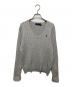 POLO RALPH LAUREN（ポロ・ラルフローレン）の古着「Vネックニット」｜グレー