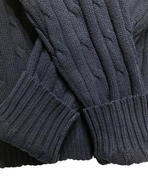 POLO RALPH LAUREN（ポロ・ラルフローレン）POLO RALPH LAUREN (ポロ・ラルフローレン) Vネックニット ネイビー サイズ:Lの古着・服飾アイテム