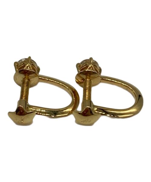 STAR JEWELRY（スタージュエリー）STAR JEWELRY (スタージュエリー) K18 イヤリング CROSSING STAR SETTINGの古着・服飾アイテム