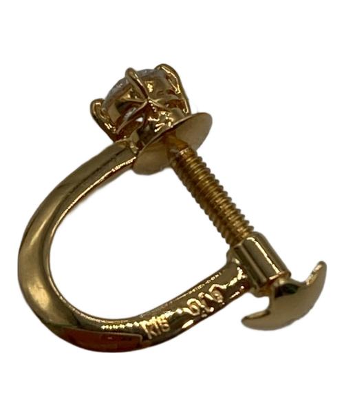 STAR JEWELRY（スタージュエリー）STAR JEWELRY (スタージュエリー) K18 イヤリング CROSSING STAR SETTINGの古着・服飾アイテム