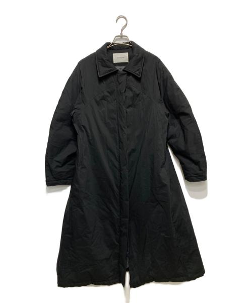 STYLE MIXER（スタイルミキサー）STYLE MIXER (スタイルミキサー) 2WAYカラー中綿ロングコート ブラック サイズ:Mの古着・服飾アイテム