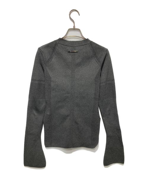 PRANK PROJECT（プランクプロジェクト）PRANK PROJECT (プランクプロジェクト) メッシュビスチェニット / Mesh Bustier Knit グレー サイズ:Freeの古着・服飾アイテム