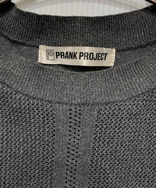 PRANK PROJECT（プランクプロジェクト）PRANK PROJECT (プランクプロジェクト) メッシュビスチェニット / Mesh Bustier Knit グレー サイズ:Freeの古着・服飾アイテム