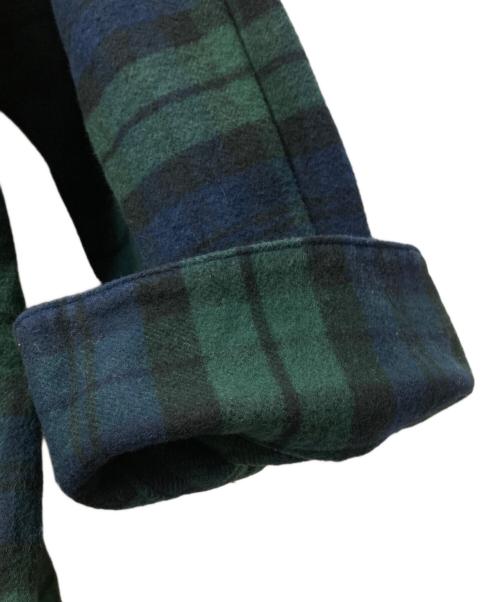 WTAPS（ダブルタップス）WTAPS (ダブルタップス) UNION LS SHIRT/ロングスリーブシャツ ネイビー×グリーン サイズ:03の古着・服飾アイテム