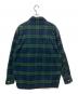 WTAPS (ダブルタップス) UNION LS SHIRT/ロングスリーブシャツ ネイビー×グリーン サイズ:03：13000円