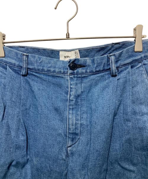 WTAPS（ダブルタップス）WTAPS (ダブルタップス) TROUSERS COTTON DENIM/デニムパンツ インディゴ サイズ:03の古着・服飾アイテム
