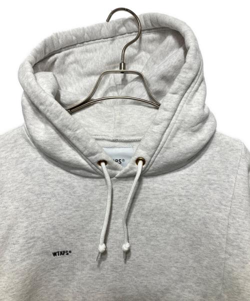 WTAPS（ダブルタップス）WTAPS (ダブルタップス) NEIGHBORHOOD (ネイバーフッド) RIPPER HOODED SWEATSHIRT /プルオーバー パーカー ホワイト サイズ:03の古着・服飾アイテム