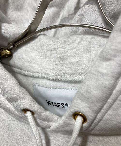 WTAPS（ダブルタップス）WTAPS (ダブルタップス) NEIGHBORHOOD (ネイバーフッド) RIPPER HOODED SWEATSHIRT /プルオーバー パーカー ホワイト サイズ:03の古着・服飾アイテム