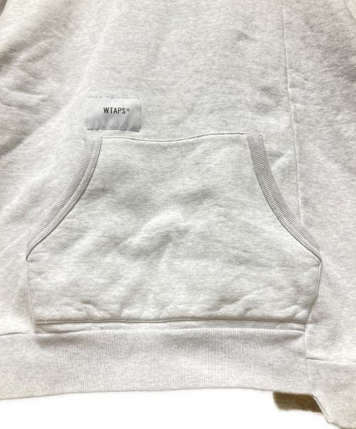 WTAPS（ダブルタップス）WTAPS (ダブルタップス) NEIGHBORHOOD (ネイバーフッド) RIPPER HOODED SWEATSHIRT /プルオーバー パーカー ホワイト サイズ:03の古着・服飾アイテム