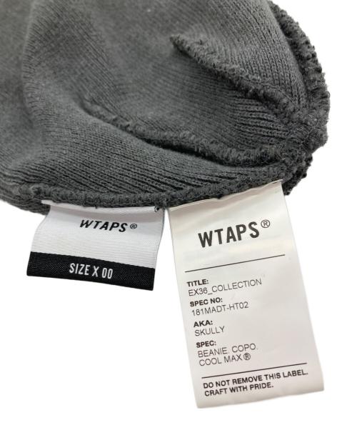 WTAPS（ダブルタップス）WTAPS (ダブルタップス) ニットキャップ/SKULLY BEANIE グレー サイズ:00の古着・服飾アイテム