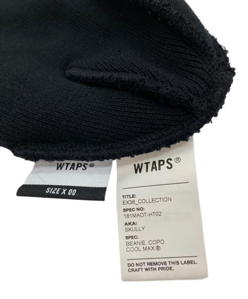 WTAPS（ダブルタップス）WTAPS (ダブルタップス) ニットキャップ/SKULLY BEANIE ブラック サイズ:00の古着・服飾アイテム