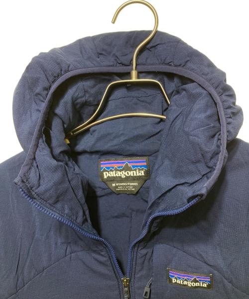 Patagonia（パタゴニア）Patagonia (パタゴニア) ウィメンズ・ナノエア・フーディ ネイビー サイズ:Mの古着・服飾アイテム