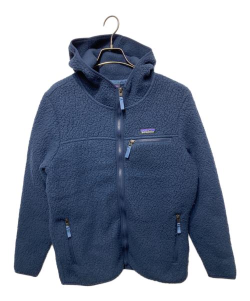 Patagonia（パタゴニア）Patagonia (パタゴニア) ウィメンズ・レトロ・パイル・フーディ ネイビー サイズ:Mの古着・服飾アイテム