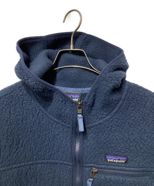 Patagonia（パタゴニア）Patagonia (パタゴニア) ウィメンズ・レトロ・パイル・フーディ ネイビー サイズ:Mの古着・服飾アイテム